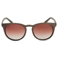 Earth Brown Round Sunglasses