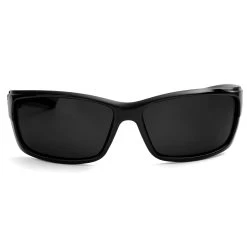 Black & Black Aluminum Sporty Sunglasses