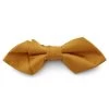 Ocher Yellow Basic Pointy Pre-Tied Bow Tie