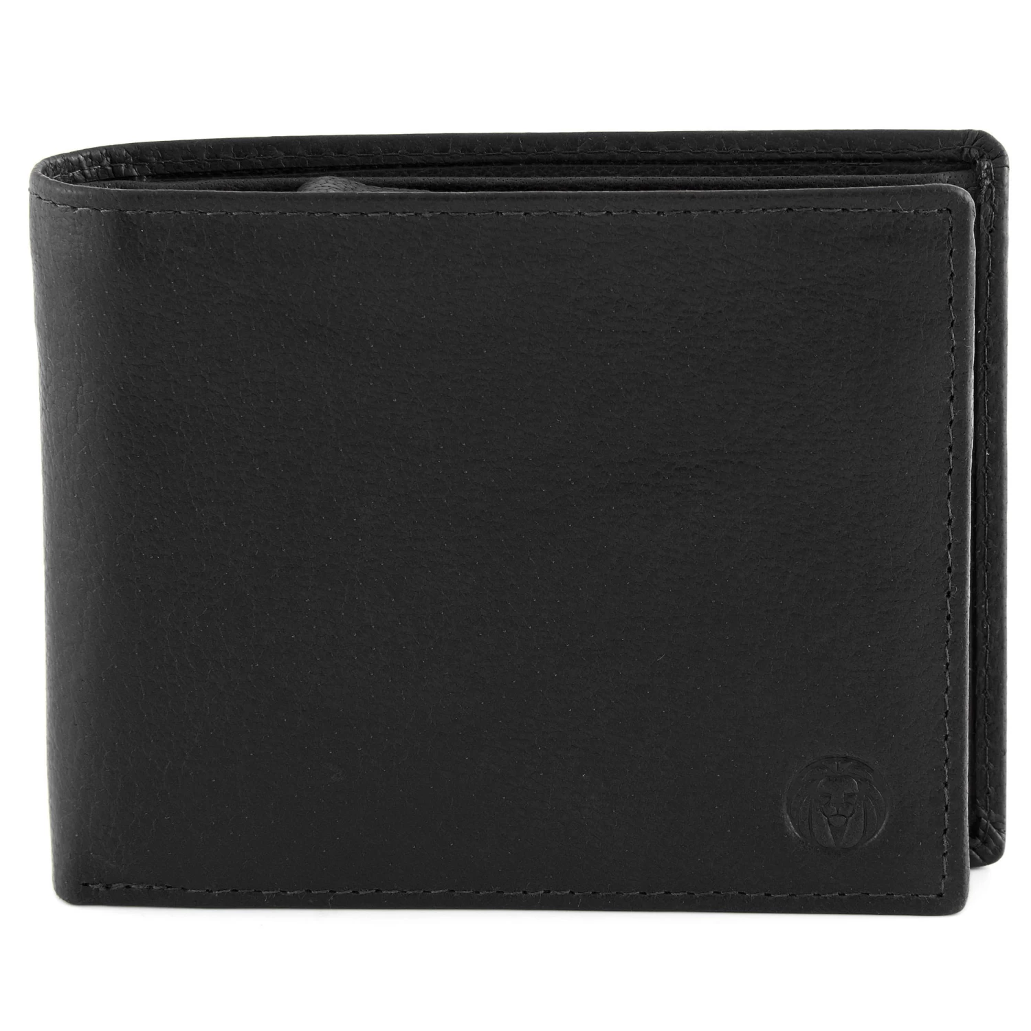 California | Black Inside Zip Leather Wallet - Image 2