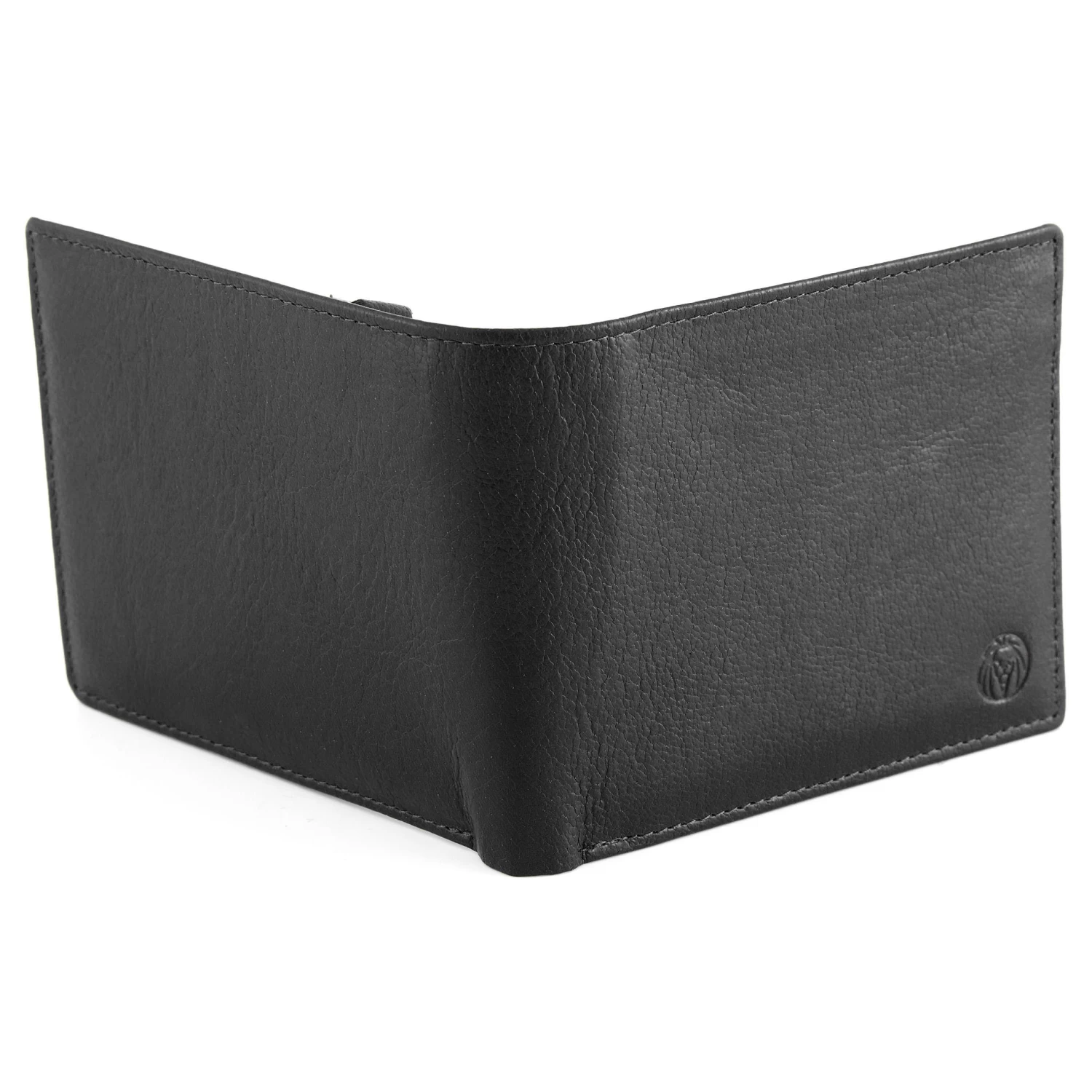 California | Black Inside Zip Leather Wallet - Image 6