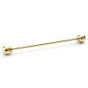 Gold-Tone Globe Head Collar Bar