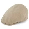 Tirol | Light Stone Linen Flat Cap