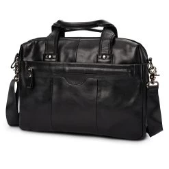 Black Everyday Leather Bag