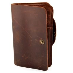 Brown Leather Bifold Wallet