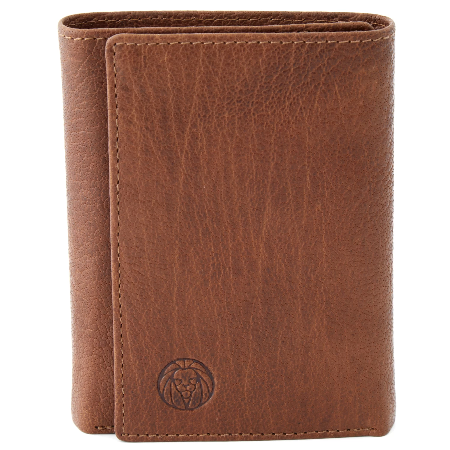 California | Tan Trifold Leather Wallet - Image 3