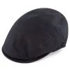 Tirol | Navy Blue Linen Flat Cap