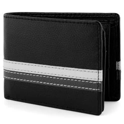 Black Leather RFID Wallet