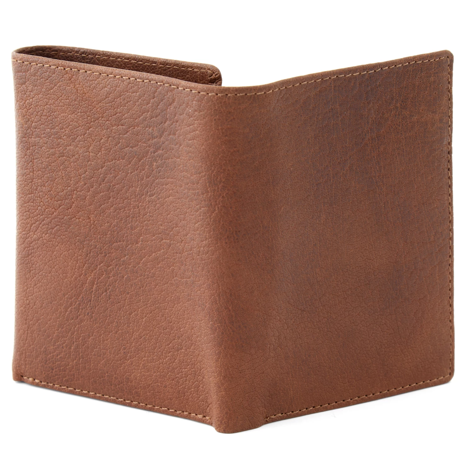 California | Tan Trifold Leather Wallet - Image 5