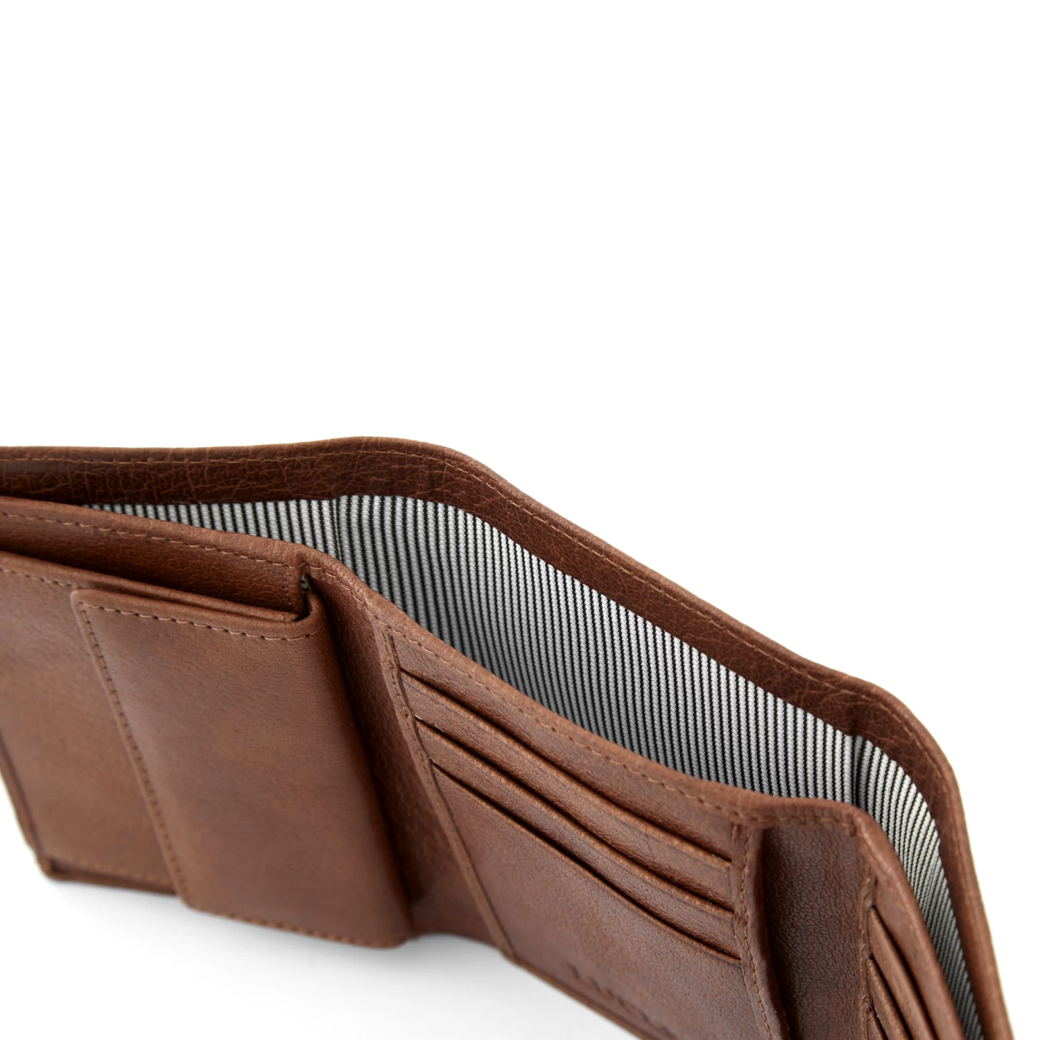 California | Tan Trifold Leather Wallet - Image 7