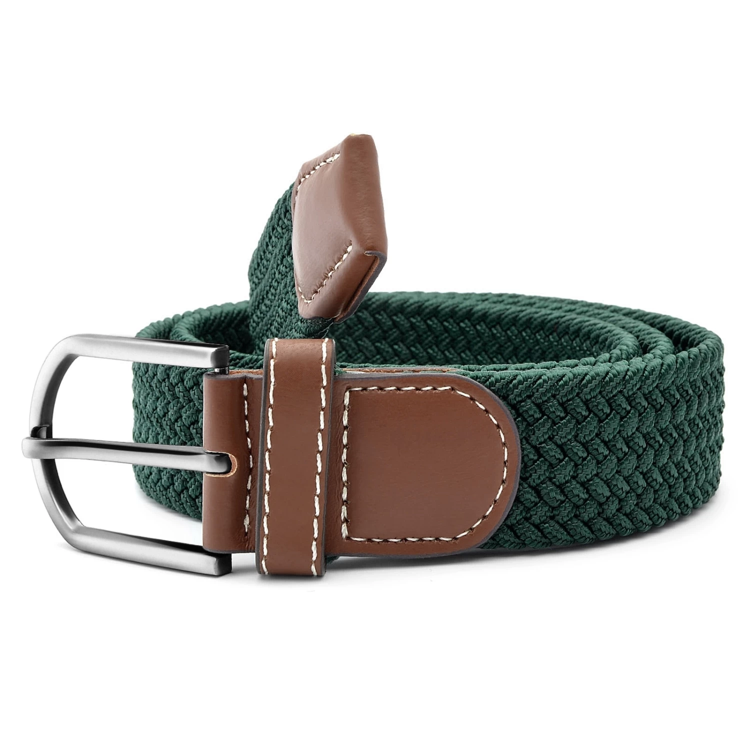 Green Canvas Elastic Belt - Image 2