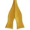 Golden Brown Self-Tie Satin Bow Tie