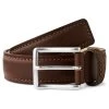 Padua | Dark Brown Full Grain Leather Belt
