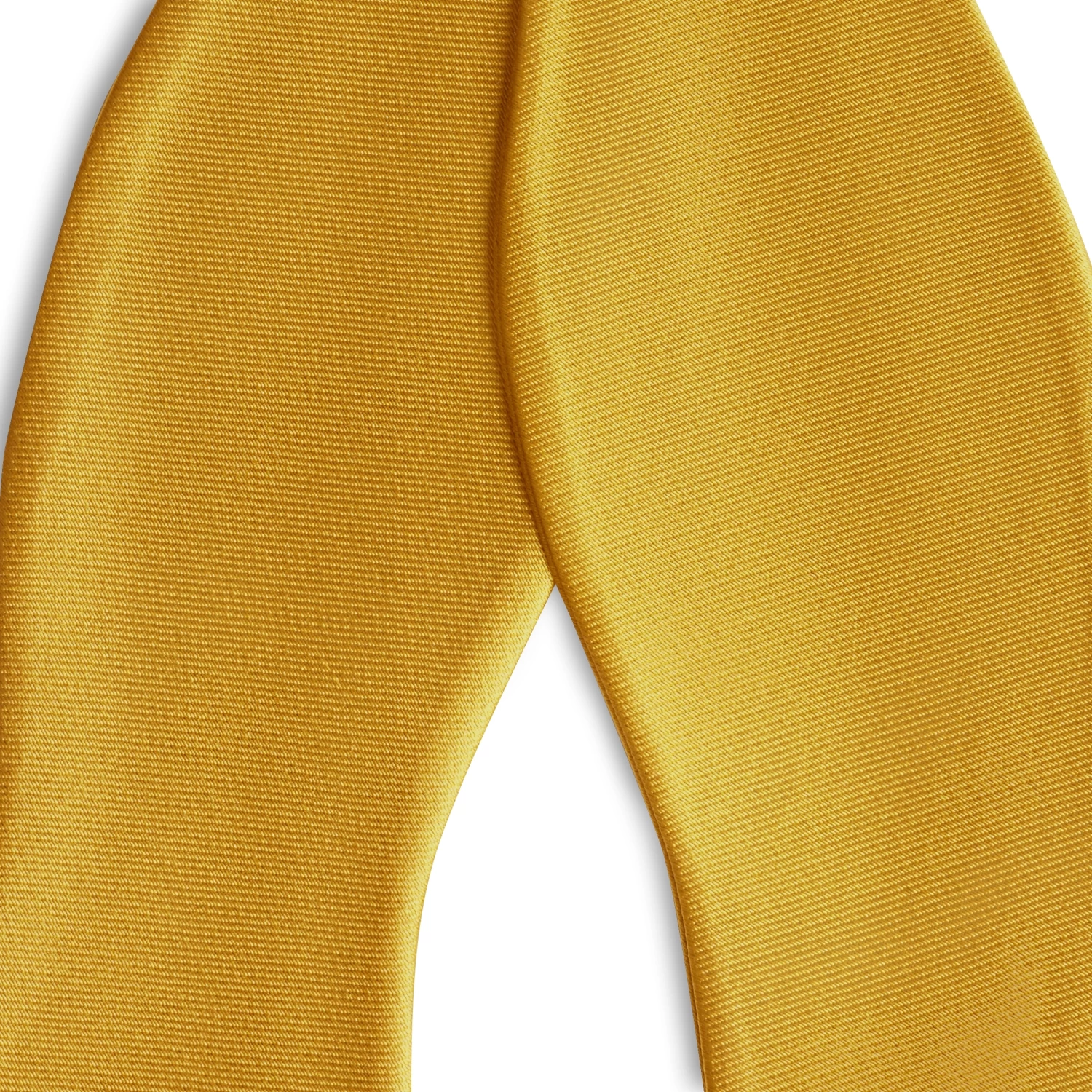 Golden Brown Self-Tie Satin Bow Tie - Image 2