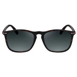 Wade | Tortoise & Dark Grey Polarised Square Sunglasses