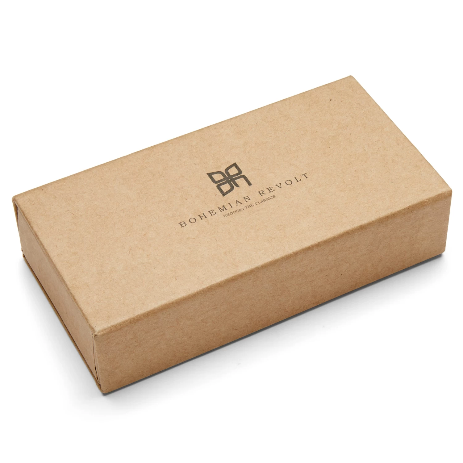 Champagne & Light Blue Silk Pre-Tied Bow Tie - Image 3