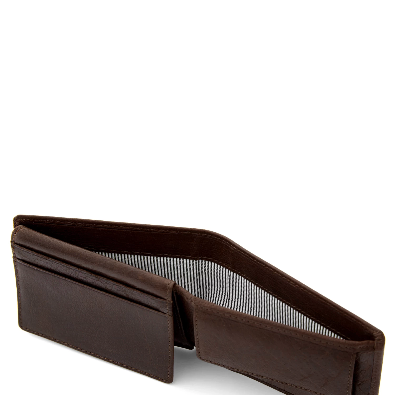 California | Simple Brown Leather Wallet - Image 6