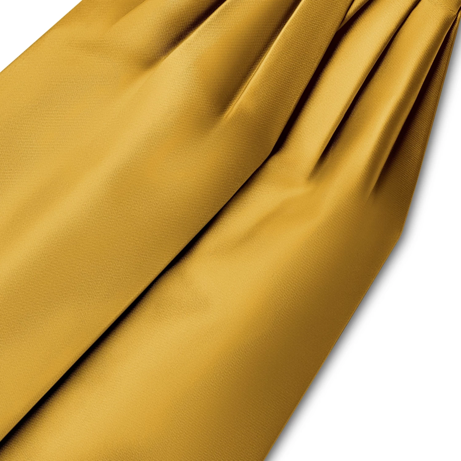 Golden Brown Satin Cravat - Image 2