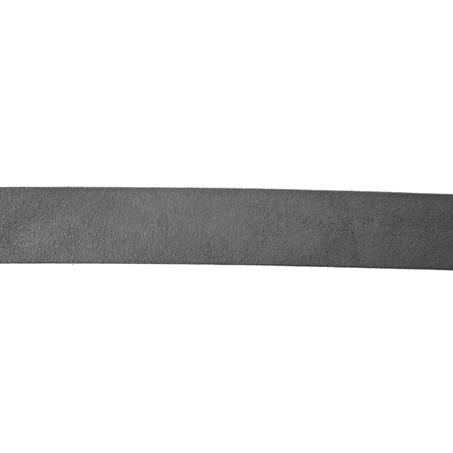 Black Distressed Leather Belt - Image 3
