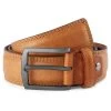 Cognac Smooth Leather Belt