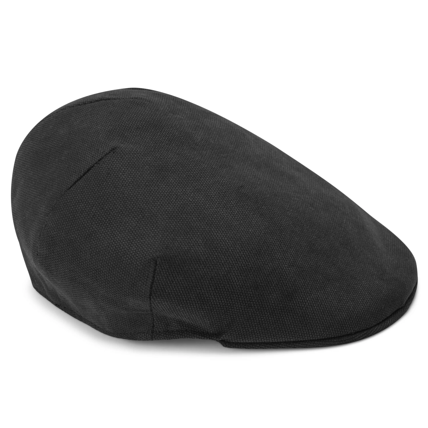 Moda | Dark Grey Cotton Flat Cap - Image 5