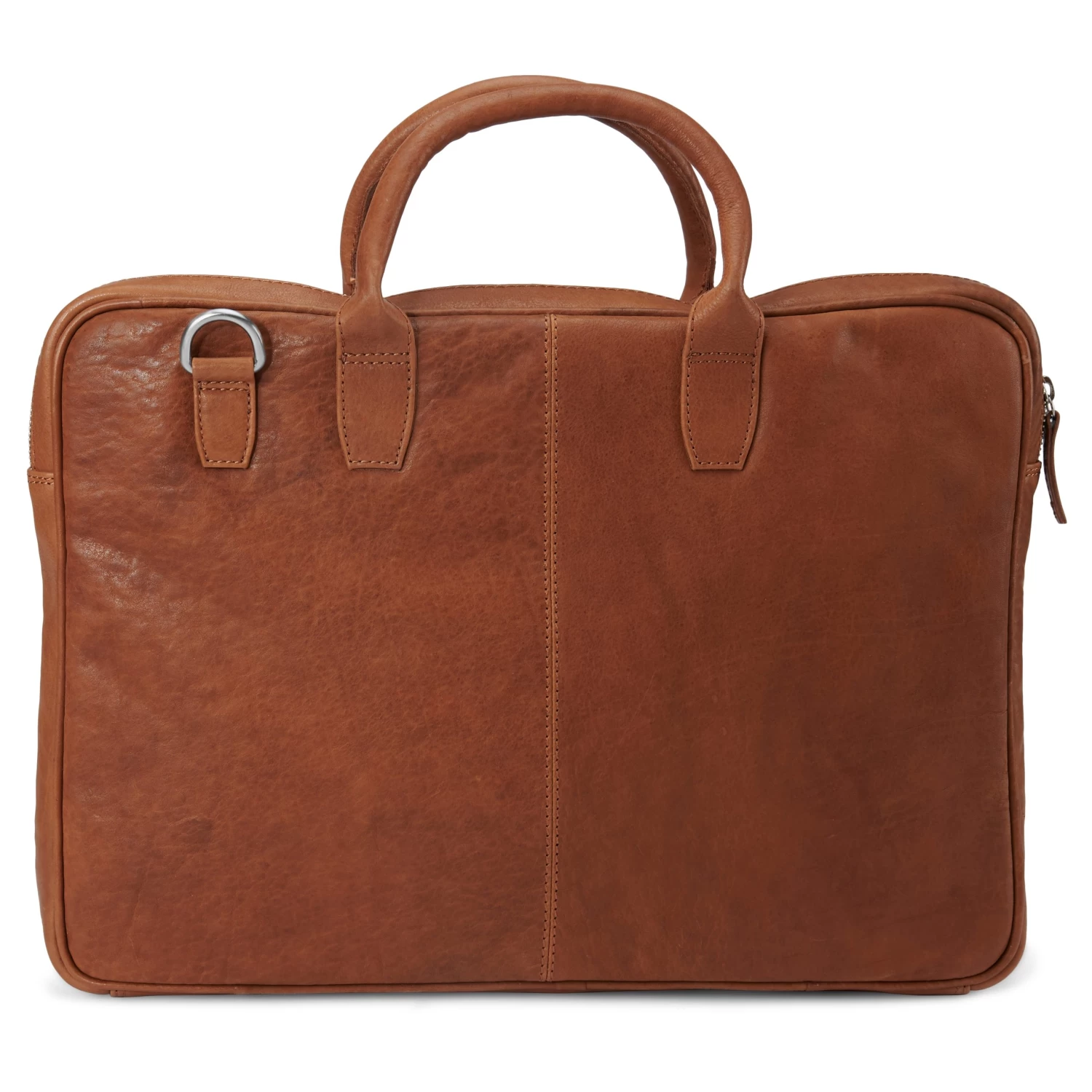 Cambodia | Slim 15β Executive Tan Leather Bag - Image 3