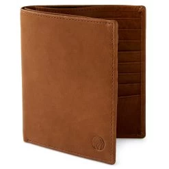 13 Slot Tan RFID Leather Wallet
