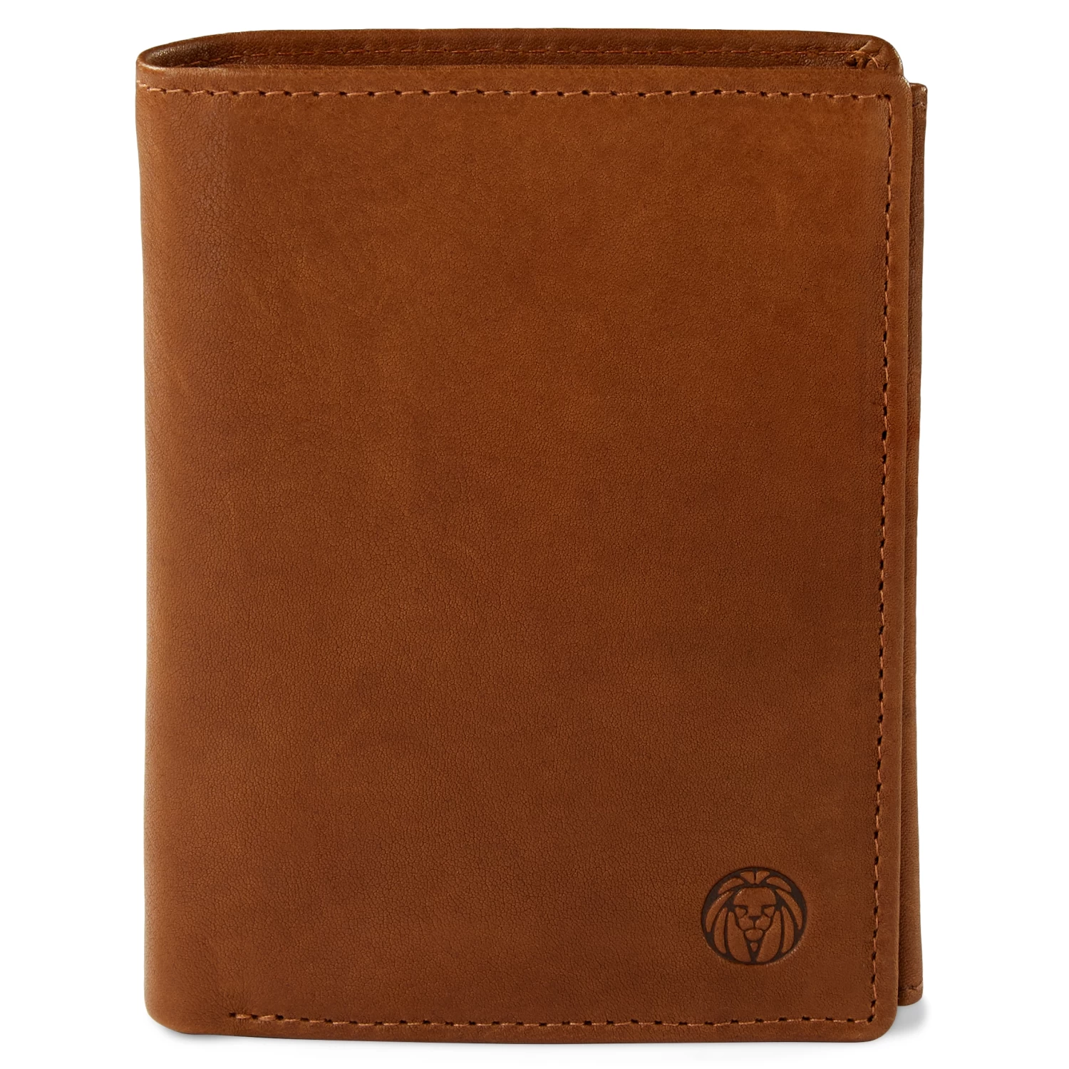 Vintage Tan RFID Leather Wallet - Image 4