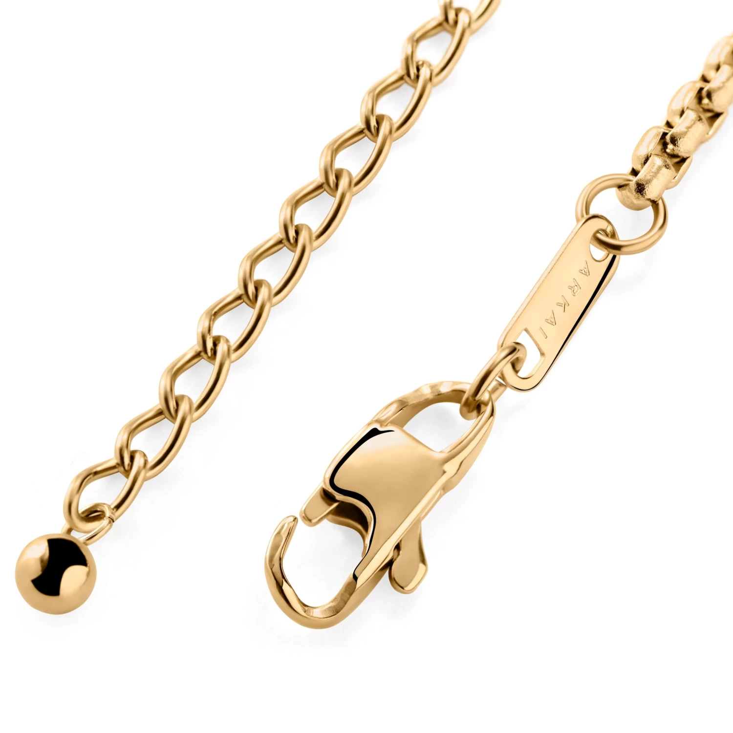 Atlas | Gold-tone Steel North Star Pendant Necklace - Image 6