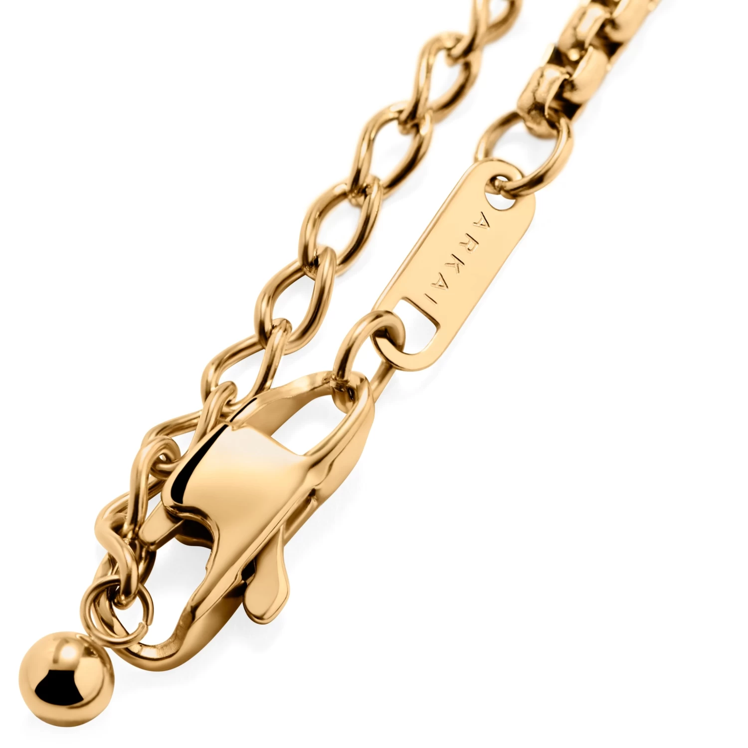 Atlas | Gold-tone Steel North Star Pendant Necklace - Image 7