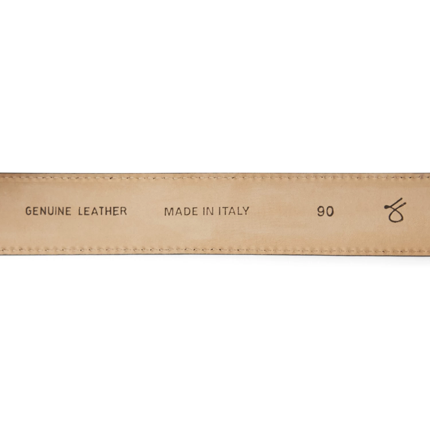 Padua | Black Leather Dress Belt - Image 5