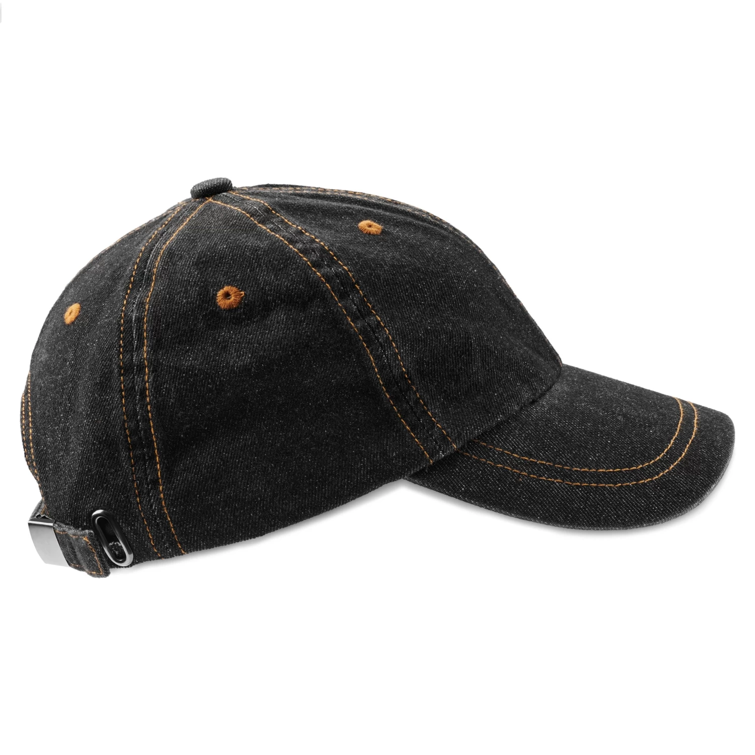 Lacuna | Dark Wash Denim Baseball Cap - Image 5