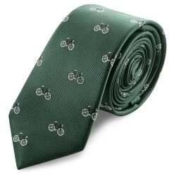 Motos | 6 Cm Green Bicycle Tie