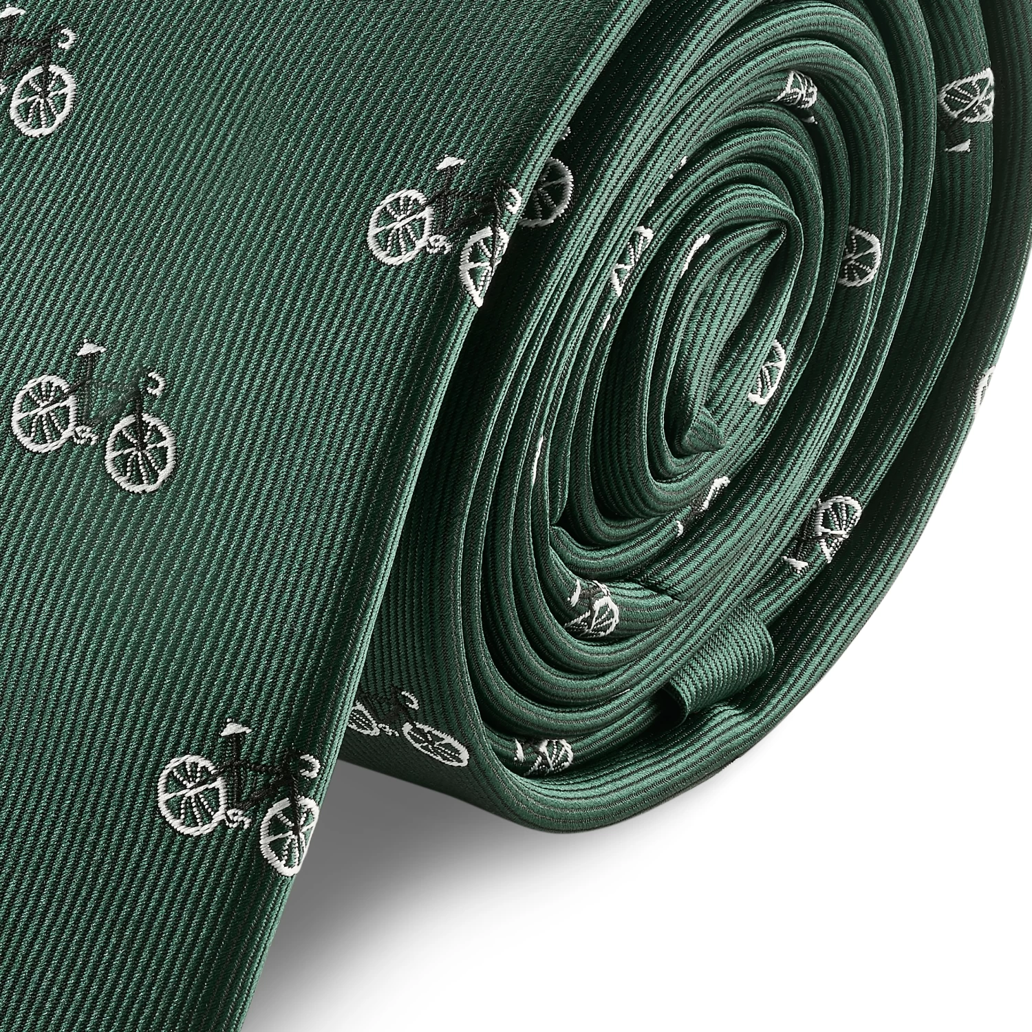 Motos | 6 Cm Green Bicycle Tie - Image 2