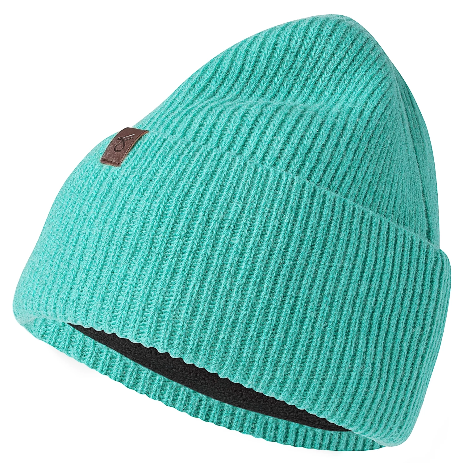 Hiems | Mint Recycled Wool Cuffed Beanie