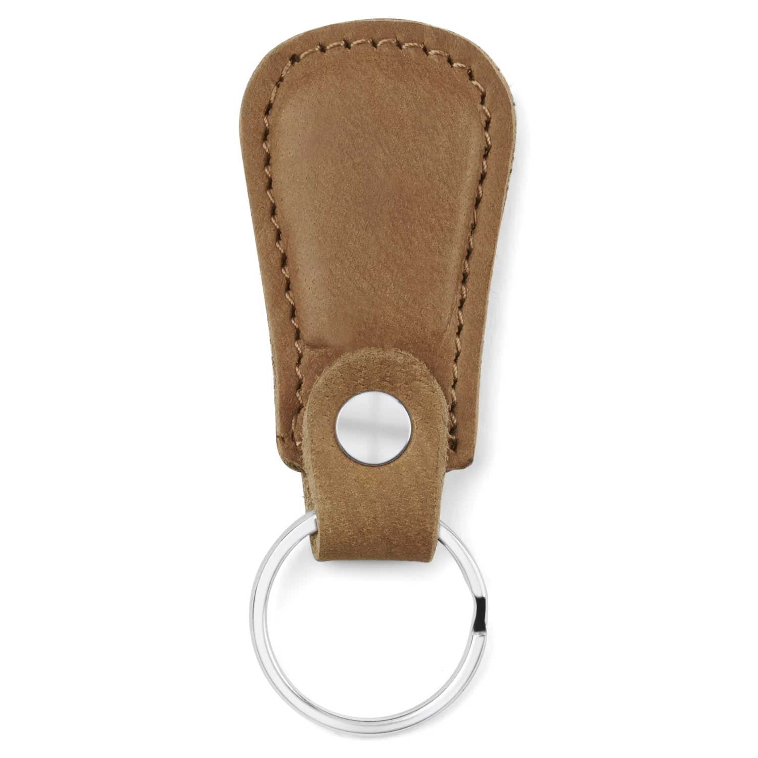 Keychain | Nougat Full-Grain Buffalo Leather | Short - Image 2