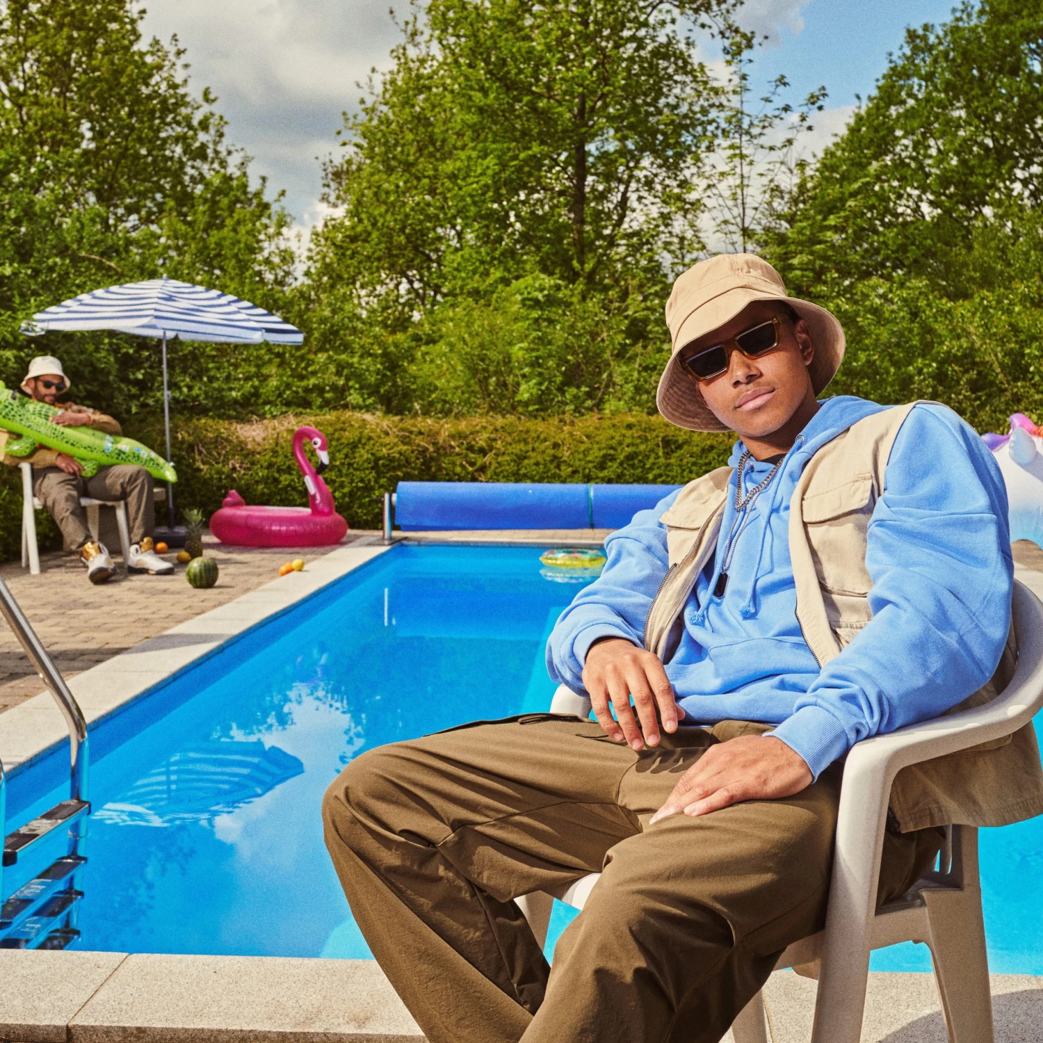 Lacuna | Sand Cotton Bucket Hat - Image 3