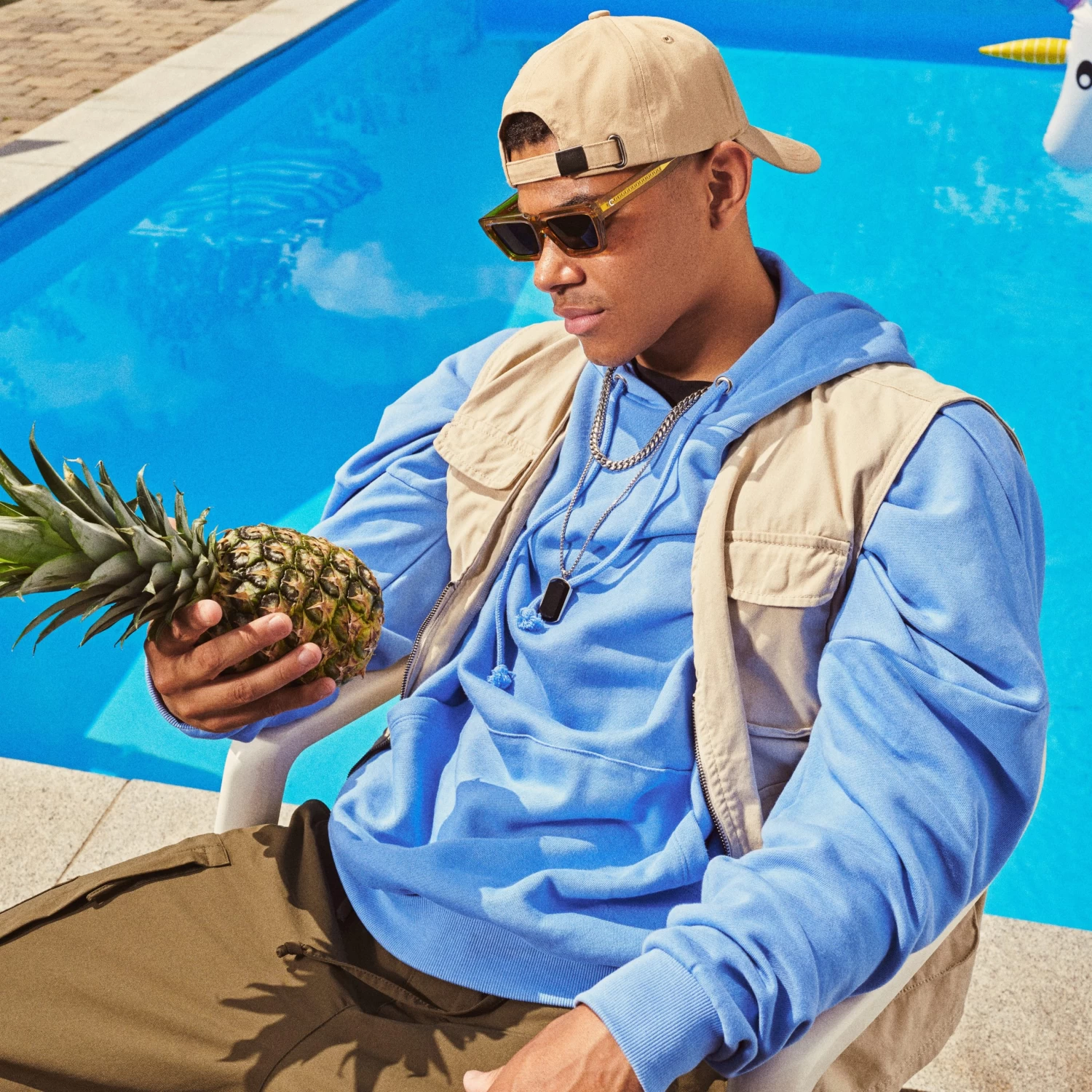 Lacuna | Sand Baseball Cap - Image 3