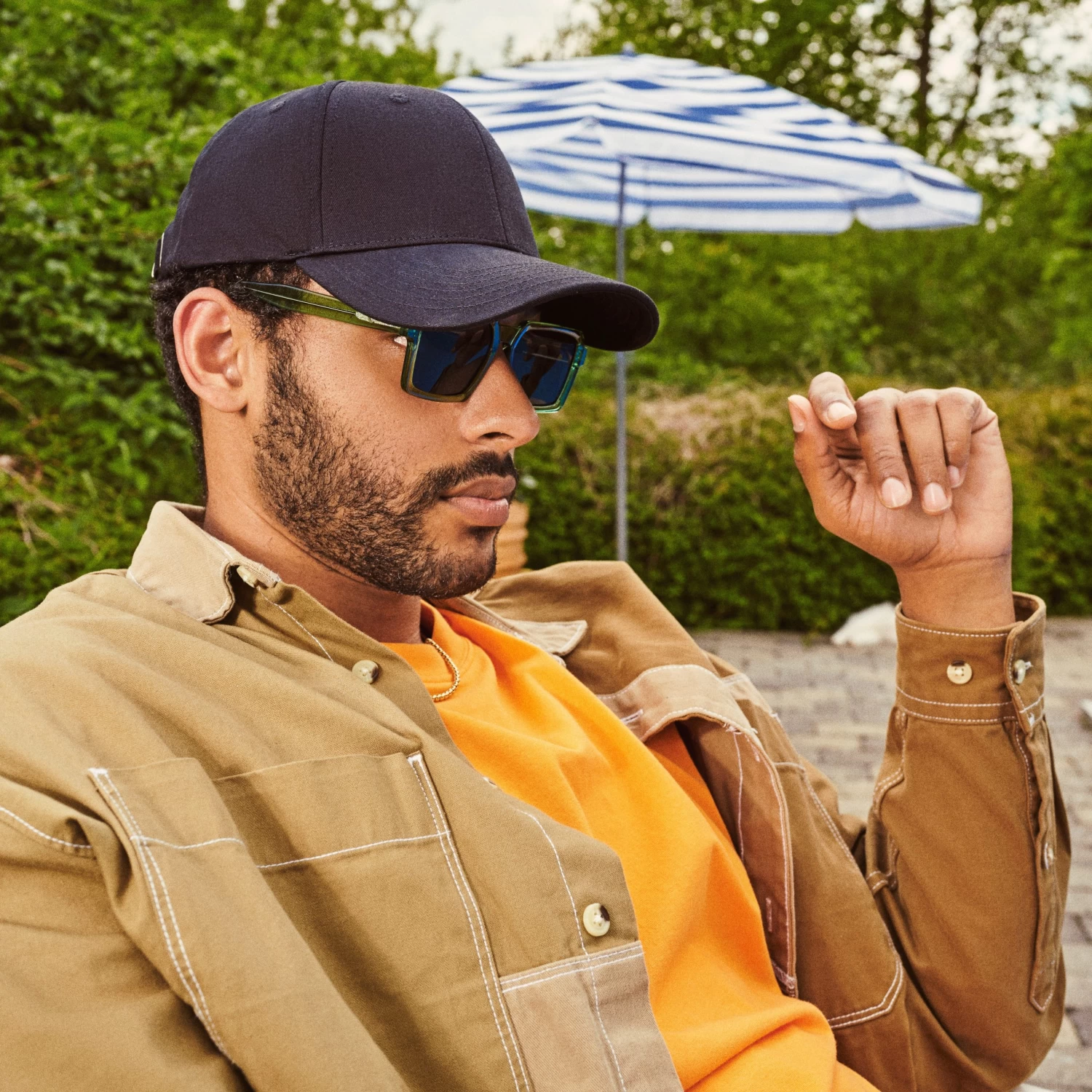 Lacuna | Black Baseball Cap - Image 2