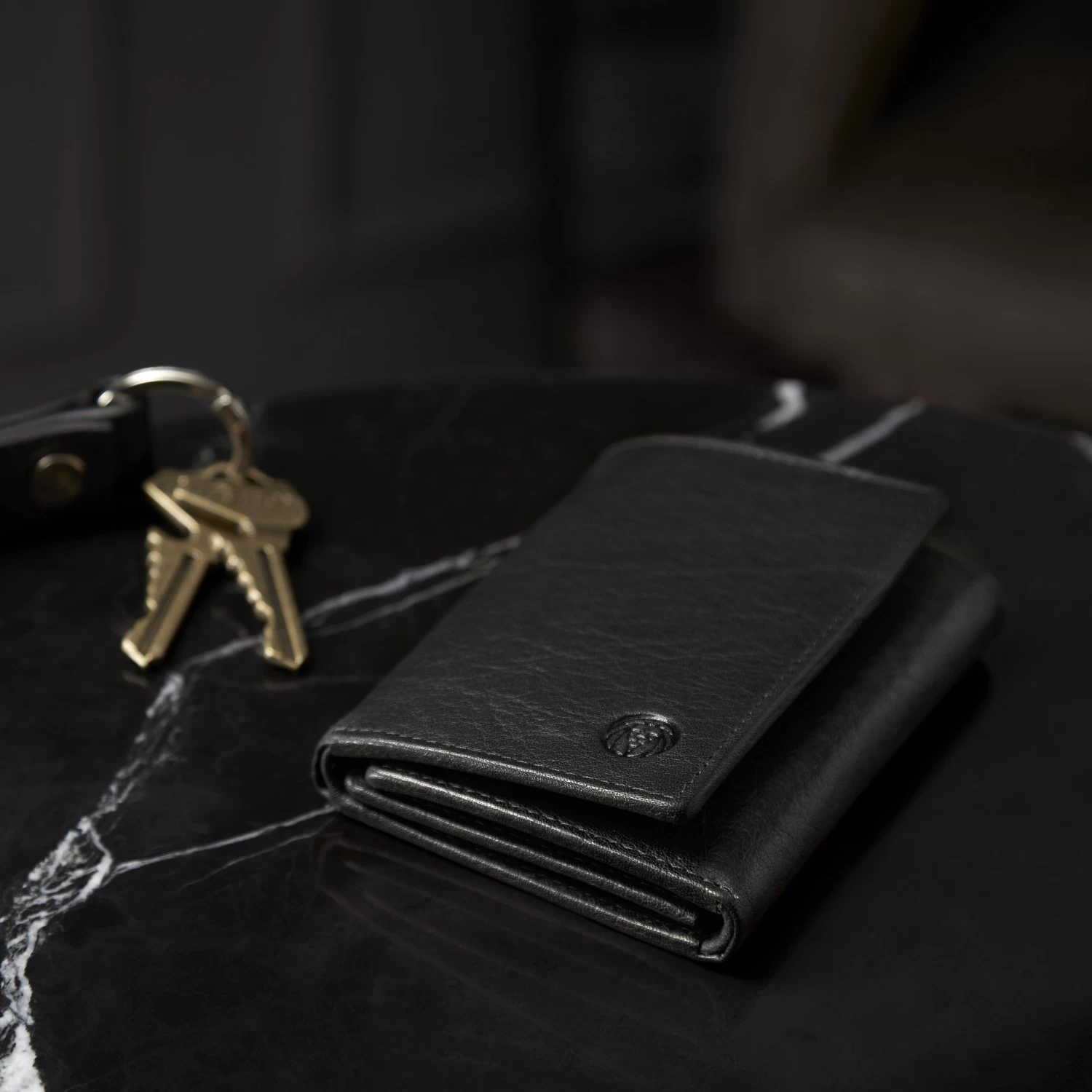 Montreal | Maple Black RFID Leather Wallet - Image 3