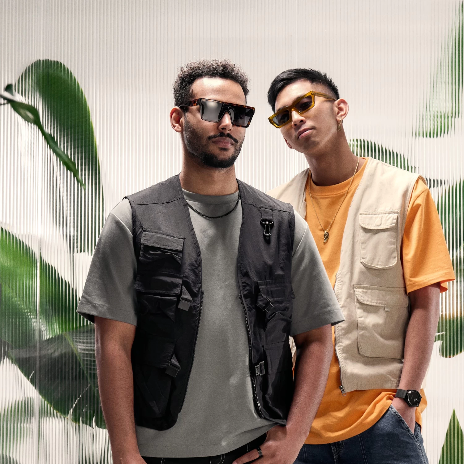 Occasus | Tortoise Shell Retro Squared Polarized Sunglasses - Image 4