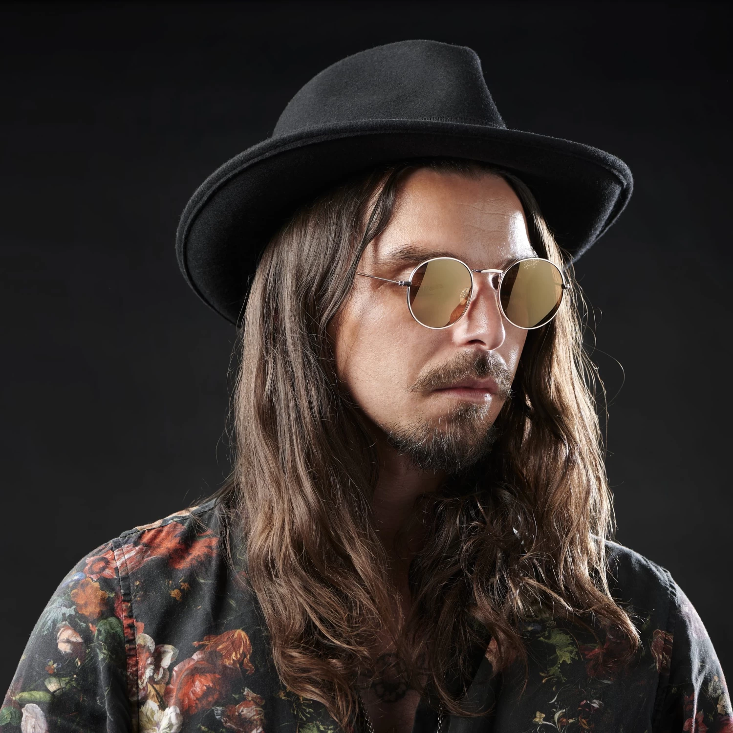 Fido | Black Wool Fedora Hat With Band - Image 4