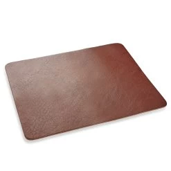 Mouse Pad | Mocca Buffalo Leather | Rectangular